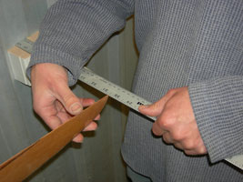 V-3-3 wood prop being track